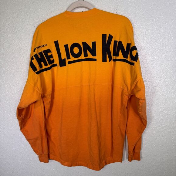Spirit Jersey Tops - The Lion King Spirit Jersey Adult Small Ombre Orange Yellow Walt Disney World S